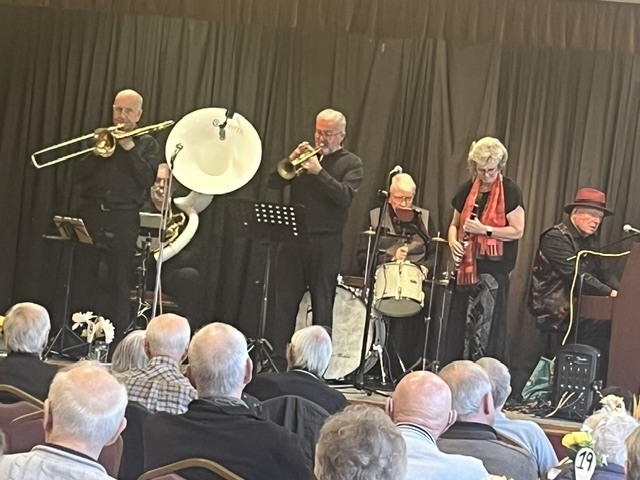 Paula Jackman’s Jazz Masters on stage