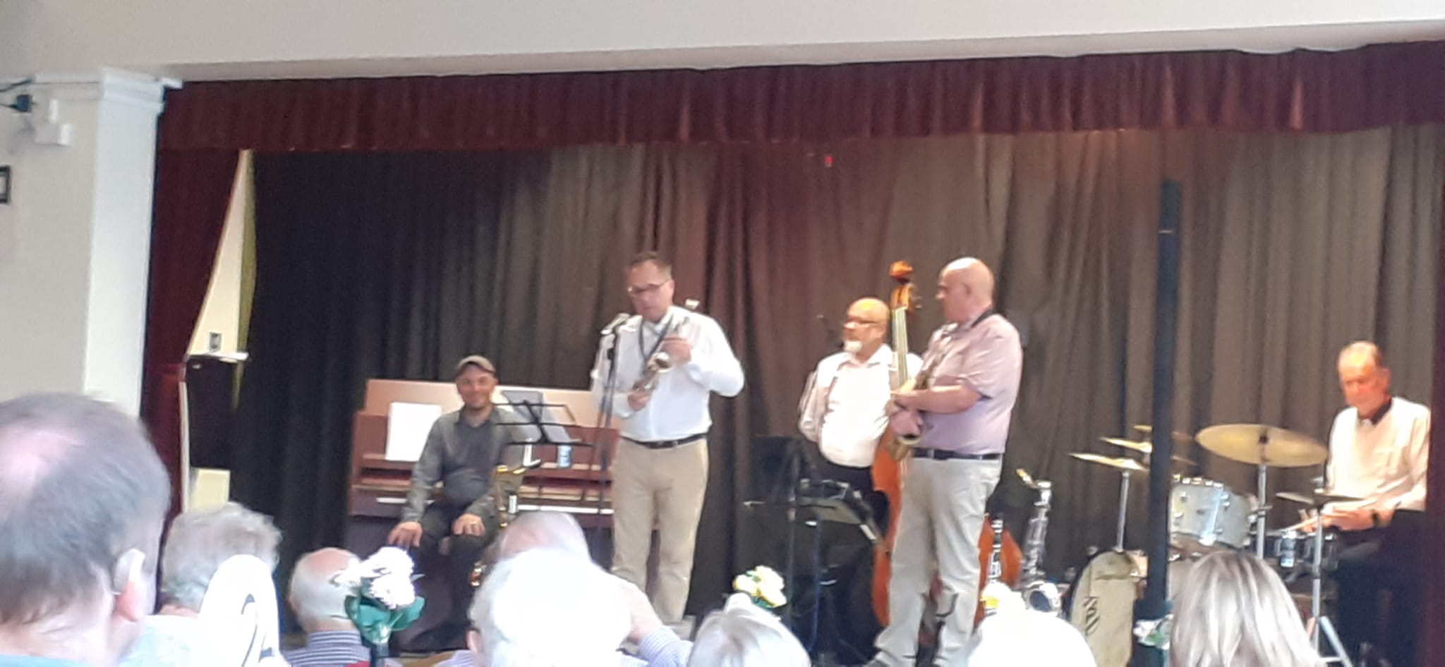 Swing Summit on stage